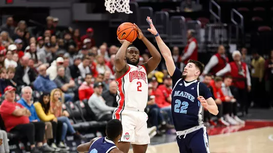 Buckeyes Overwhelm Maine 95-61