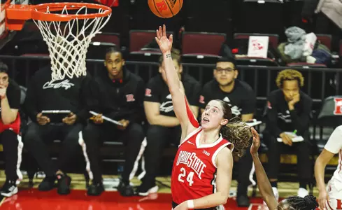 Ohio State Opens Big Ten Play with 82-70 Win at Rutgers