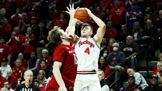 Buckeyes Fall in OT at Rutgers 68-64