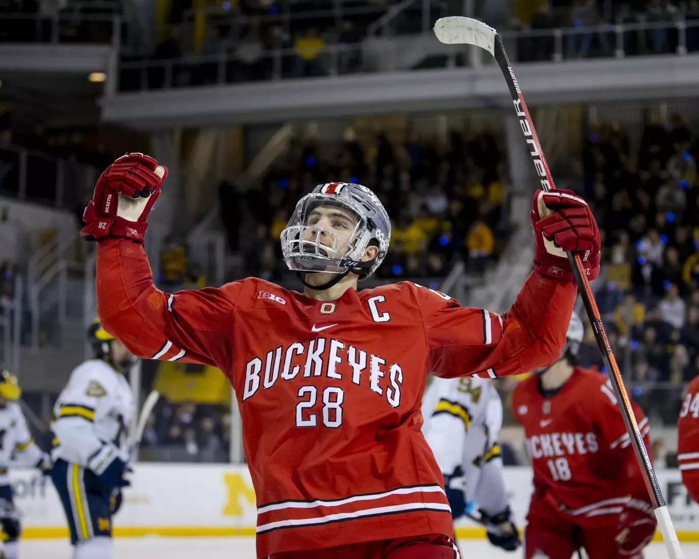 No. 8 Buckeyes Roll to 7-2 Win at No. 6 Michigan
