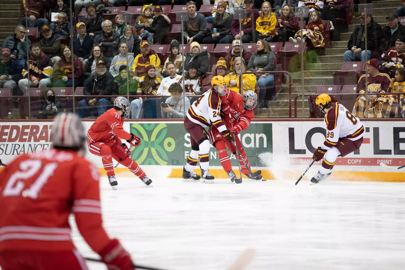 No. 8/7 Buckeyes Fall to No. 1 Gophers