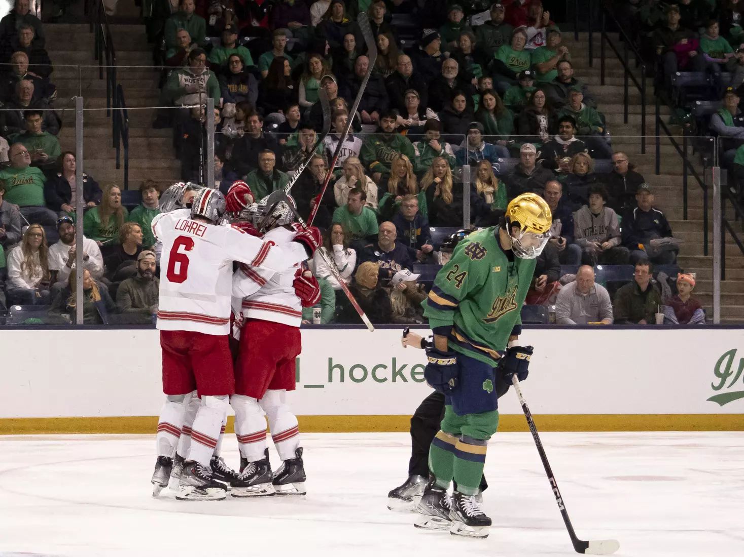 No. 7 Buckeyes Skate to 2-2 Tie at Notre Dame