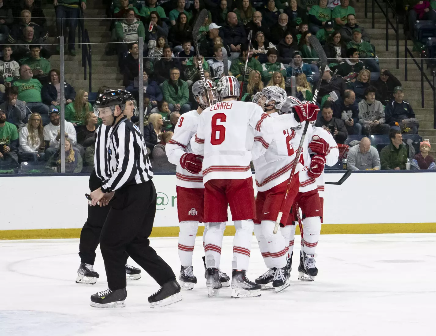 No. 7 Buckeyes Skate to 2-2 Tie at Notre Dame