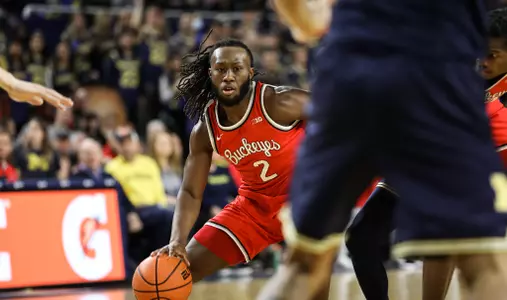 Thornton Scores 22 but Buckeyes Fall to Michigan 77-69