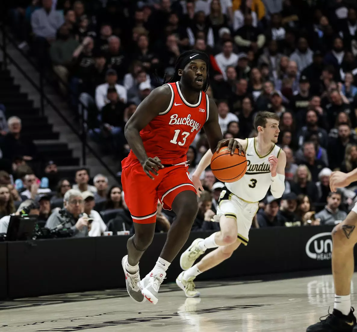 Buckeyes Battle in Loss at No. 3 Purdue