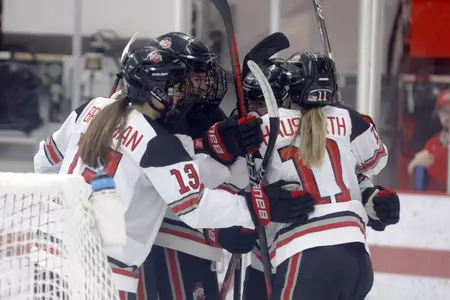 Ohio State Advances to WCHA Final Faceoff With 2-1 Win Over Bemidji State
