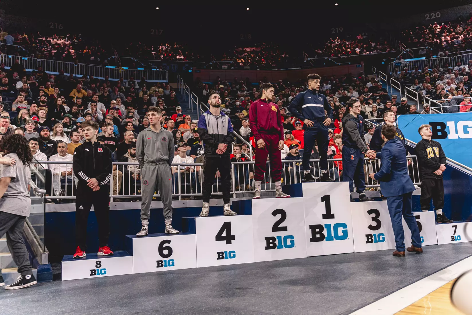 Sasso Wins Big Ten Title, Buckeyes Fourth Overall