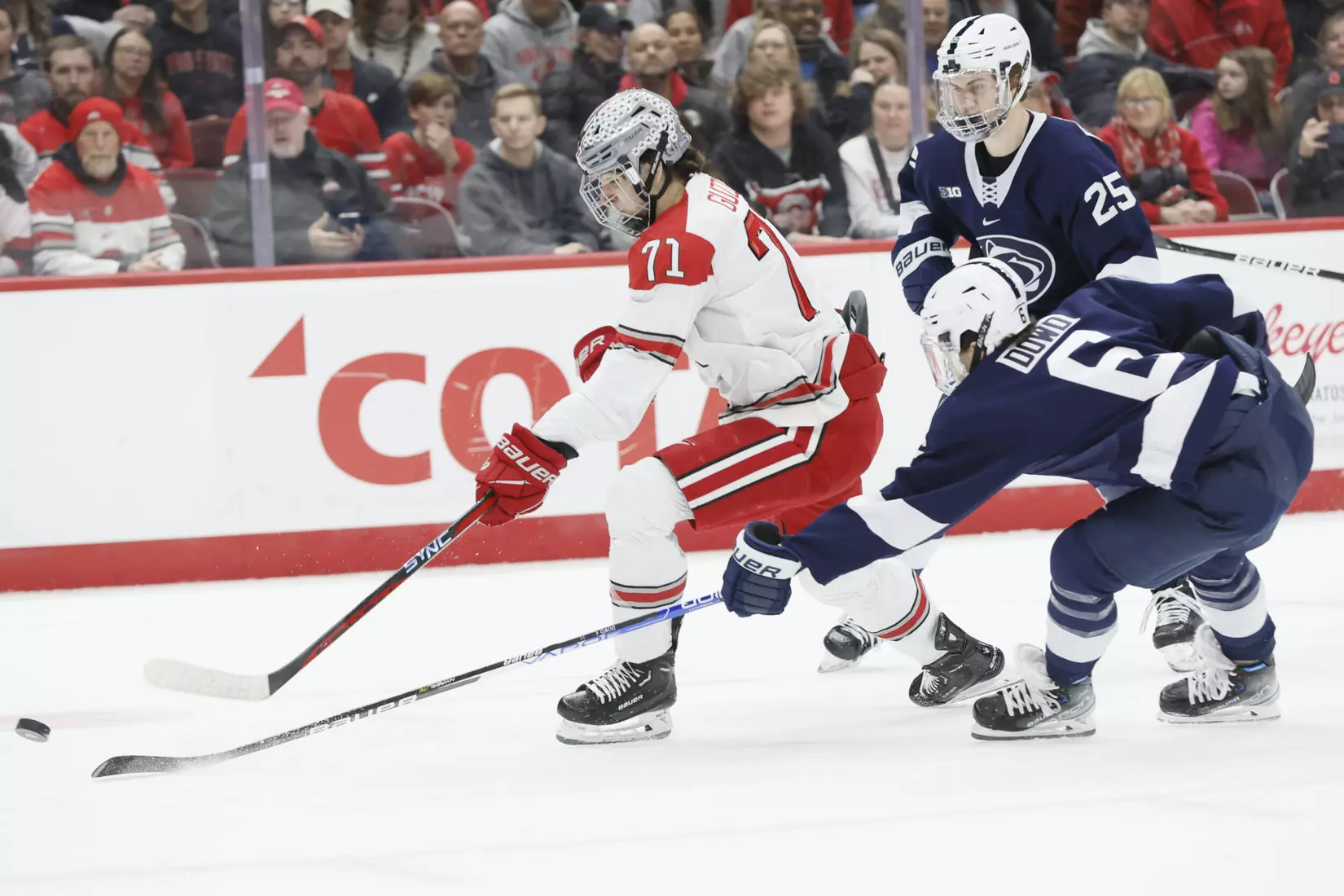 No. 9 Buckeyes Fall to No. 10 Nittany Lions in OT, 2-1