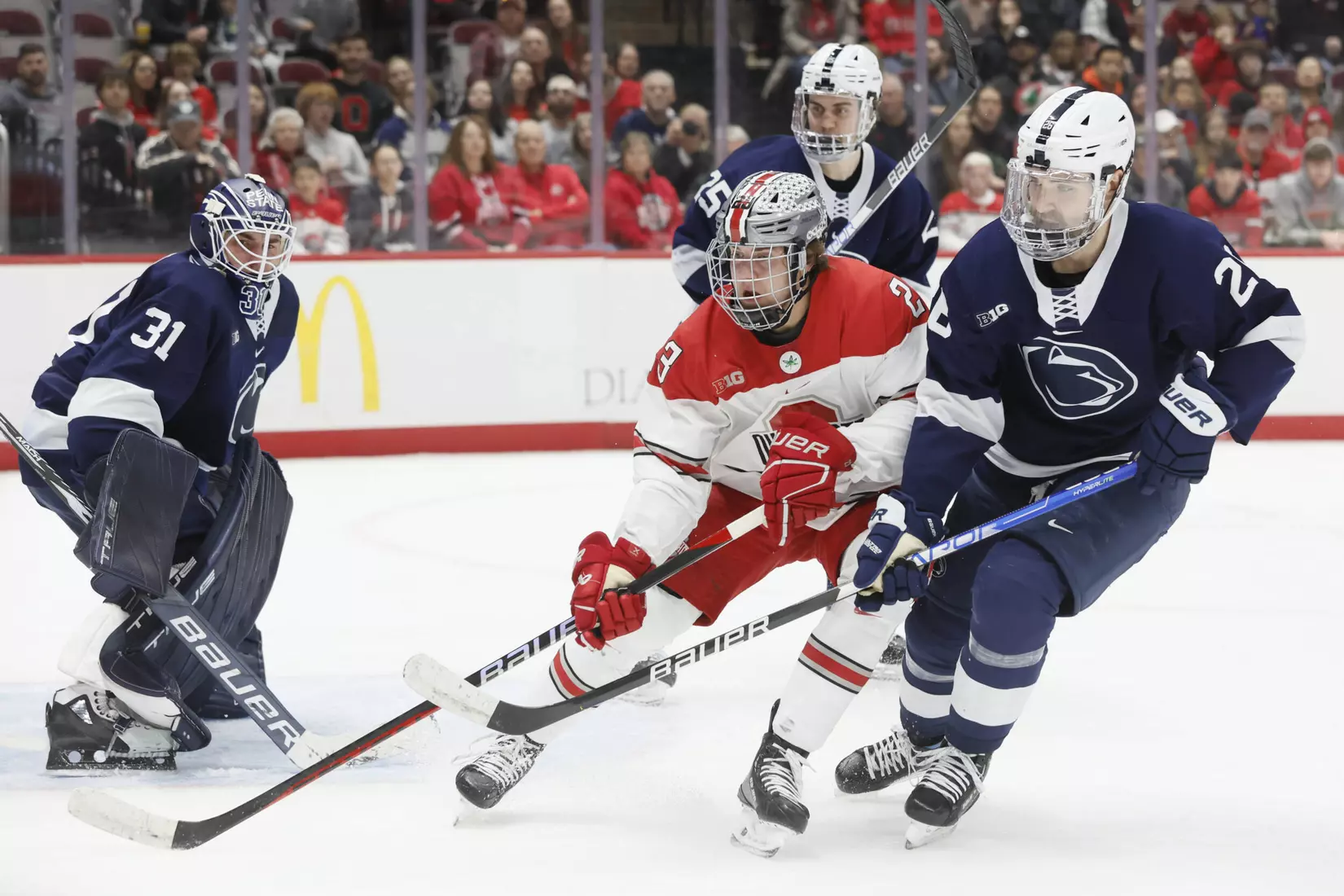 No. 9 Buckeyes Fall to No. 10 Nittany Lions in OT, 2-1