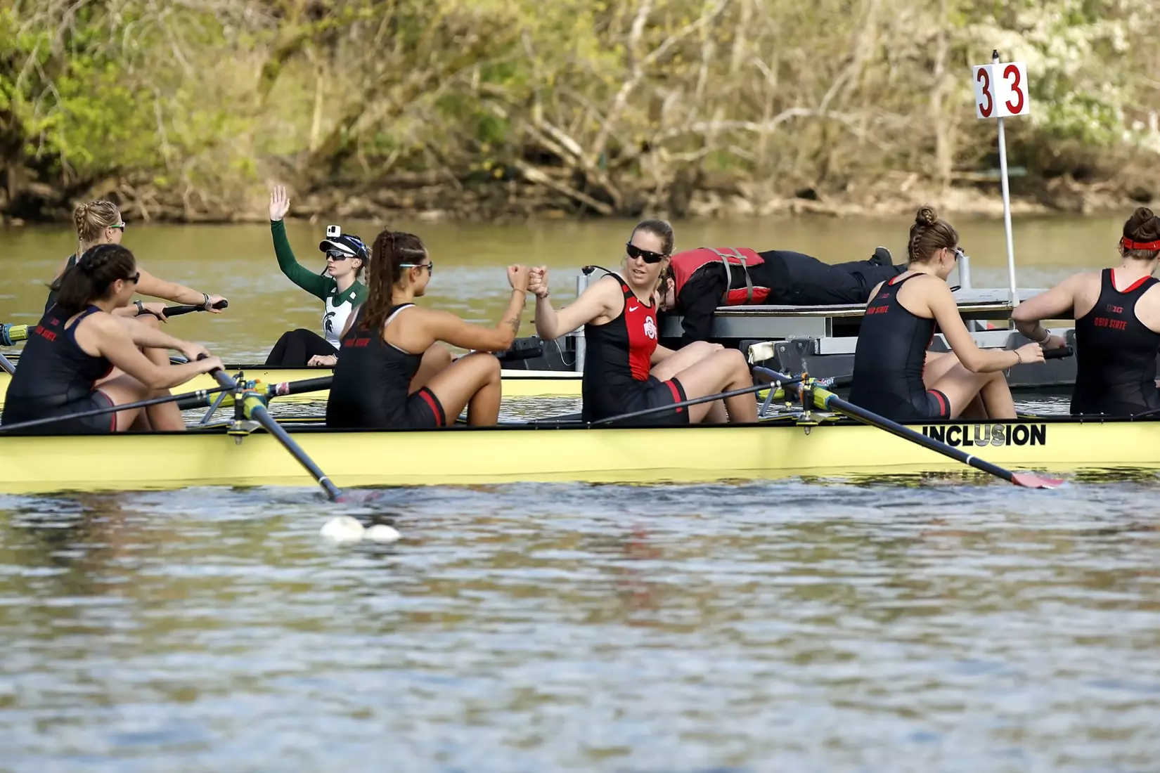 No. 12 Buckeyes Win Six Races Saturday on Senior Day