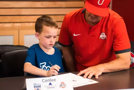 Baseball Welcomes Conlee from Team IMPACT to Squad