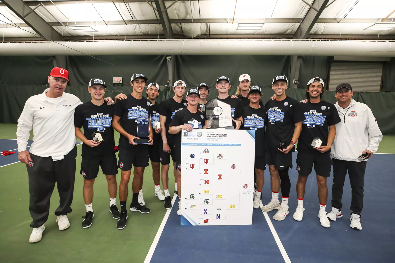 Buckeyes Win B1G Tournament Title with 4-0 Win Over Michigan