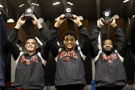 Three Buckeyes Earn All-Big Ten Second Team Honors in Event Finals