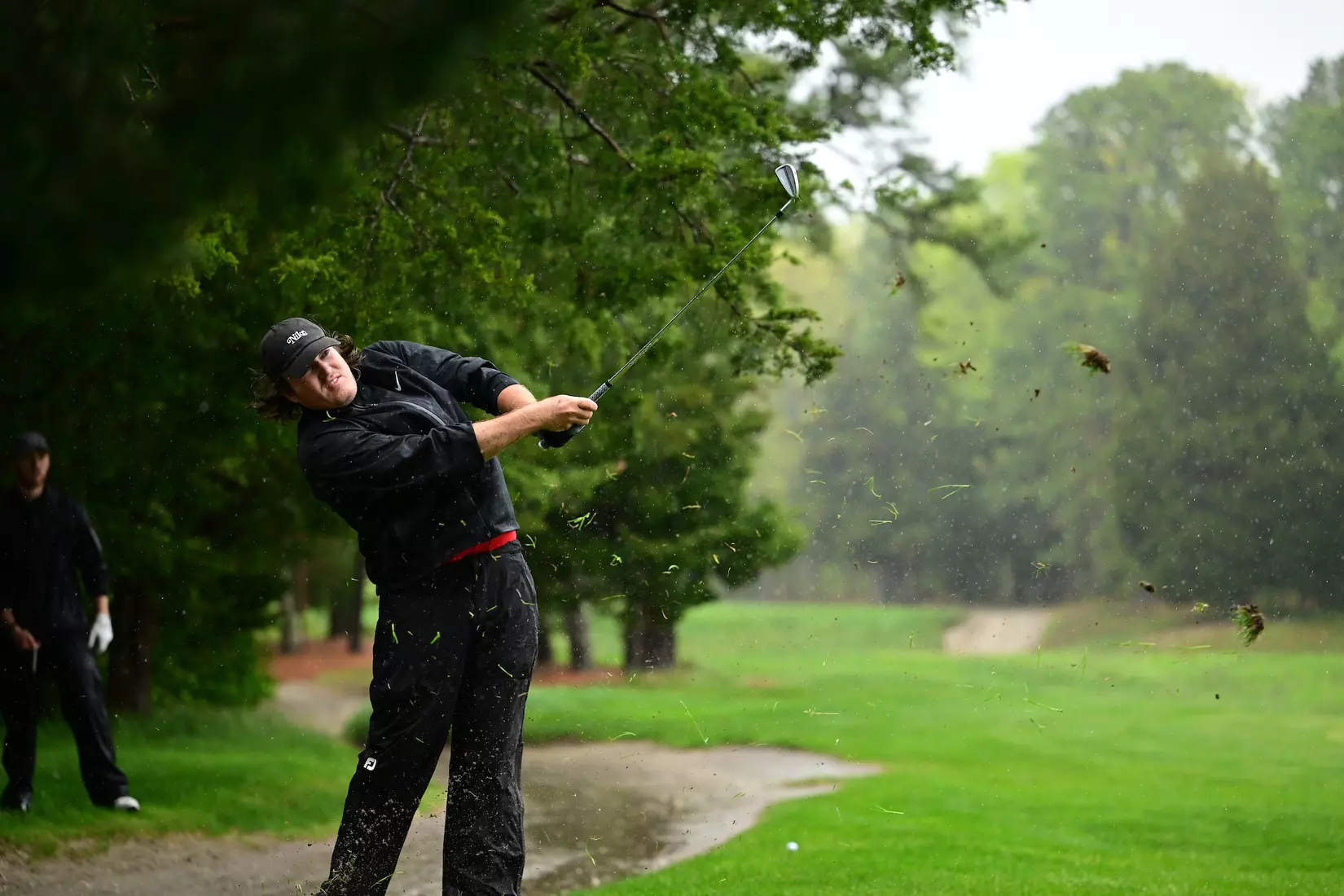 Buckeyes Hang Tough in Rainy First Round of B1G Championship