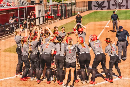 Ohio State Softball vs Bowling Green on October 1, 2023.