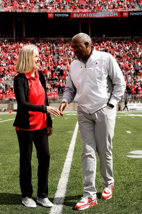 Ohio State plays Maryland at Ohio Stadium in Columbus, Ohio on Saturday, October 7, 2023
