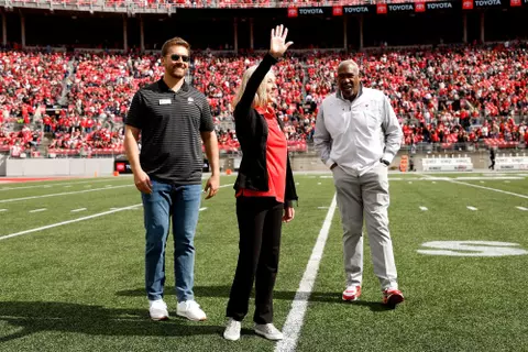 Ohio State plays Maryland at Ohio Stadium in Columbus, Ohio on Saturday, October 7, 2023