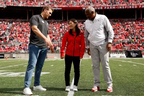 Ohio State plays Maryland at Ohio Stadium in Columbus, Ohio on Saturday, October 7, 2023