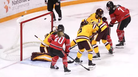 Women's hockey at duluth