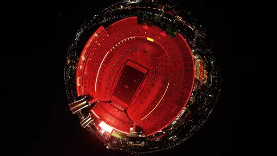 Scarlet the Shoe - Ohio Stadium