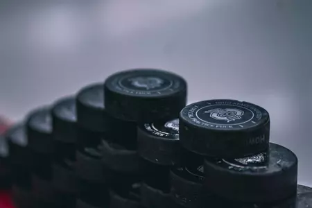 Hockey pucks