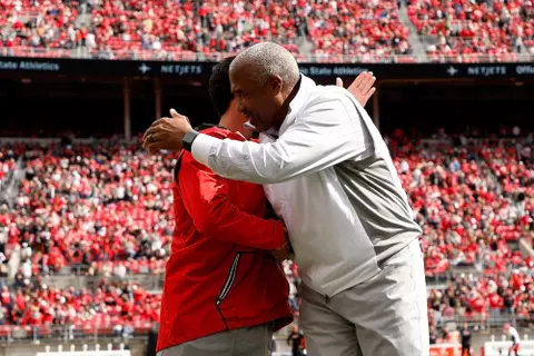 Ohio State plays Maryland at Ohio Stadium in Columbus, Ohio on Saturday, October 7, 2023