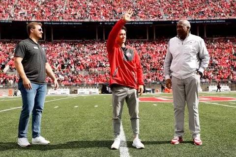 Ohio State plays Maryland at Ohio Stadium in Columbus, Ohio on Saturday, October 7, 2023