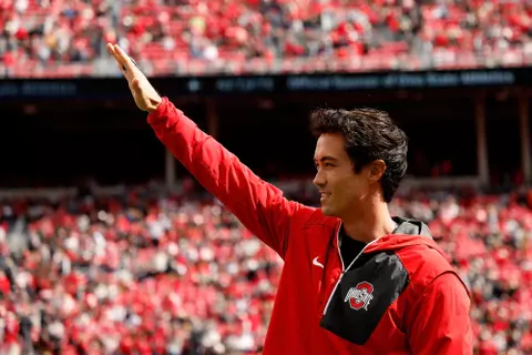 Ohio State plays Maryland at Ohio Stadium in Columbus, Ohio on Saturday, October 7, 2023