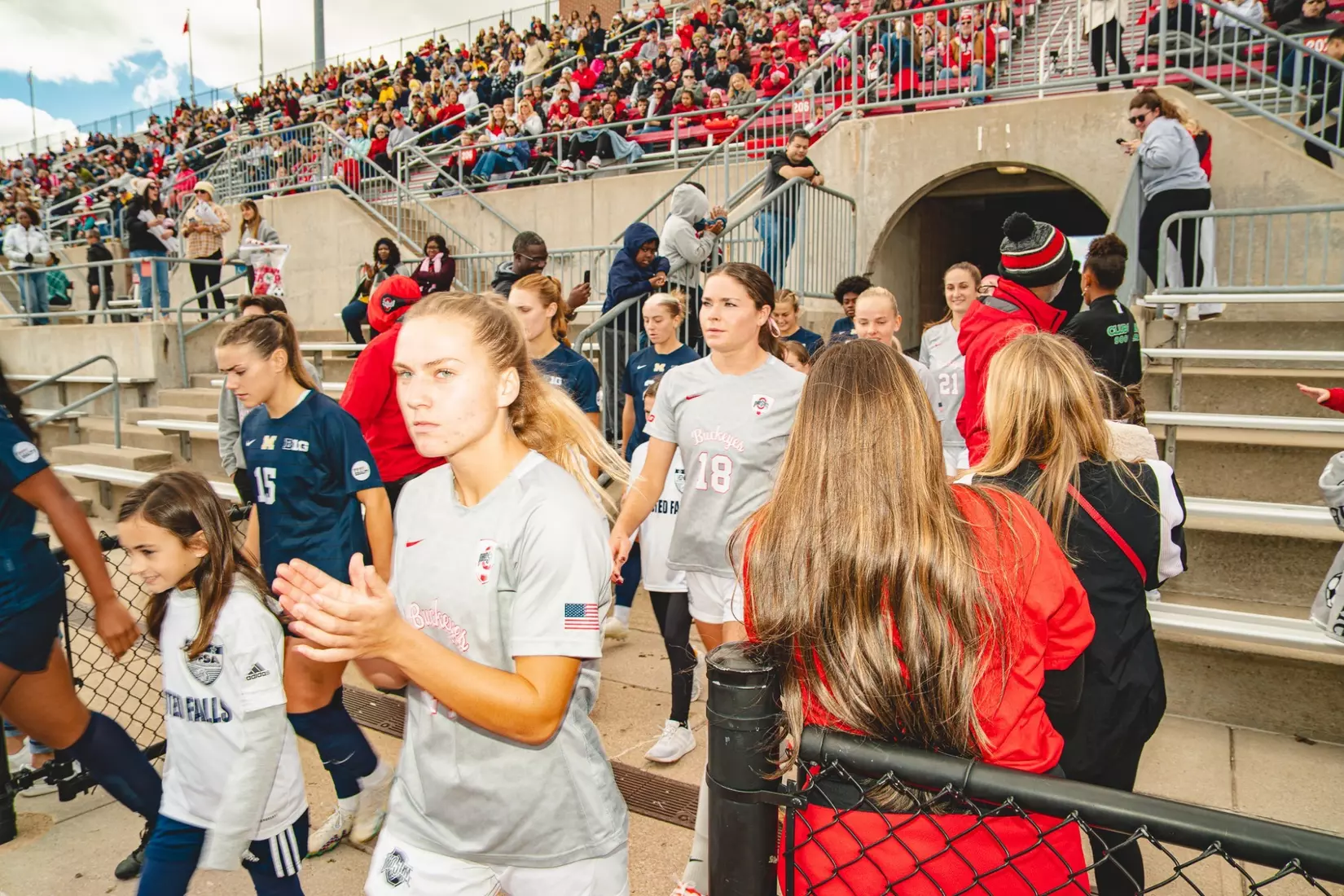 Ohio State Women's Soccer vs Michigan on 10/22/23