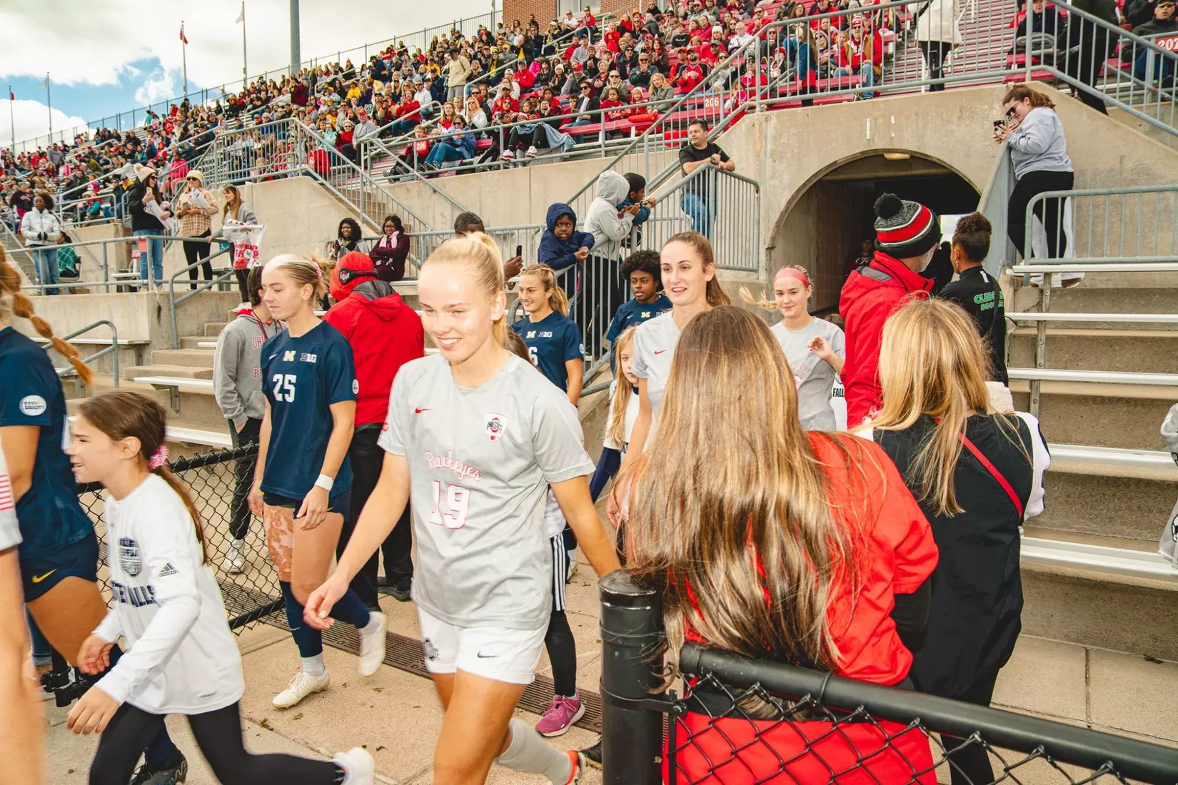 Ohio State Women's Soccer vs Michigan on 10/22/23