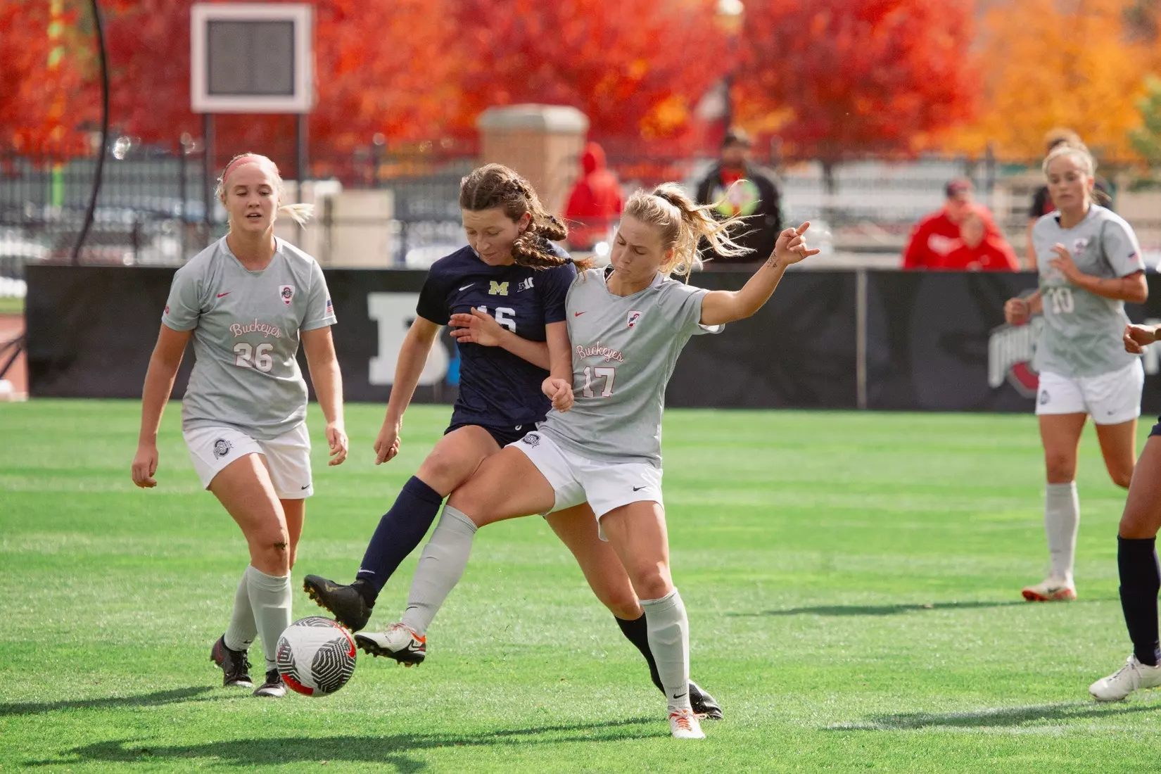 Ohio State Women's Soccer vs Michigan on 10/22/23