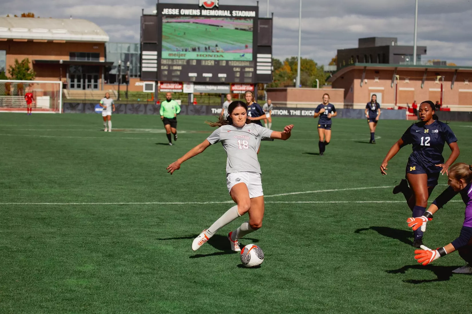 Ohio State Women's Soccer vs Michigan on 10/22/23