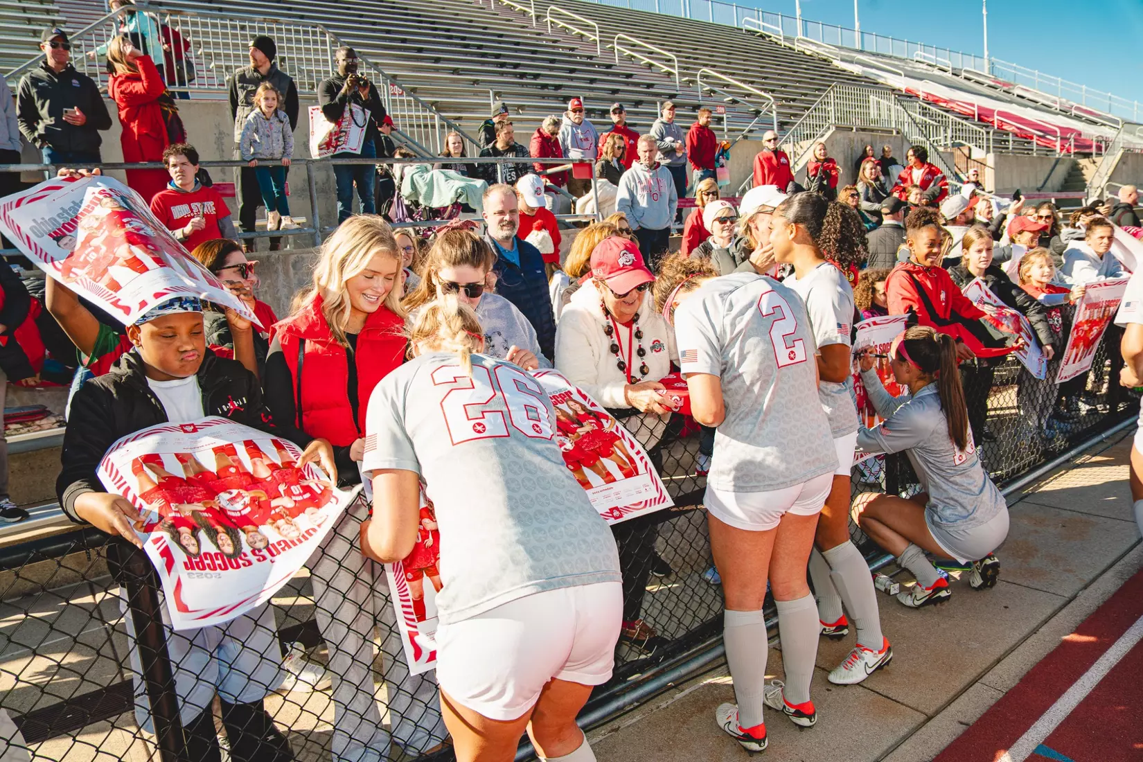 Ohio State Women's Soccer vs Michigan 10/22/23