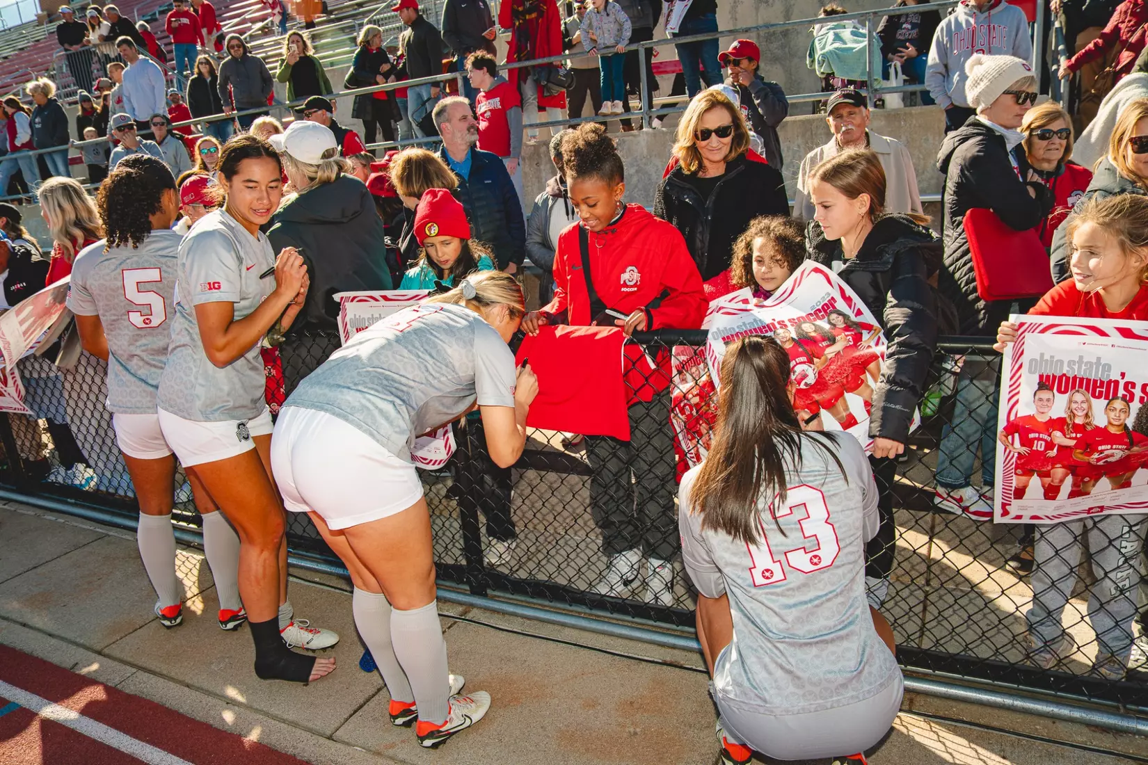 Ohio State Women's Soccer vs Michigan 10/22/23