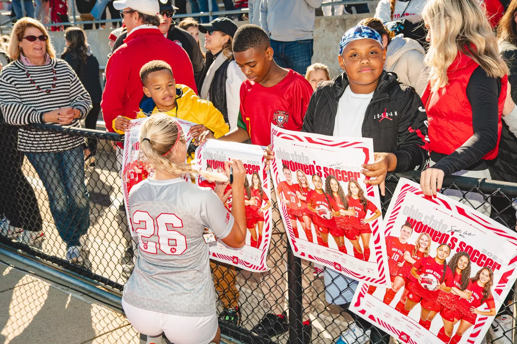 Ohio State Women's Soccer vs Michigan 10/22/23