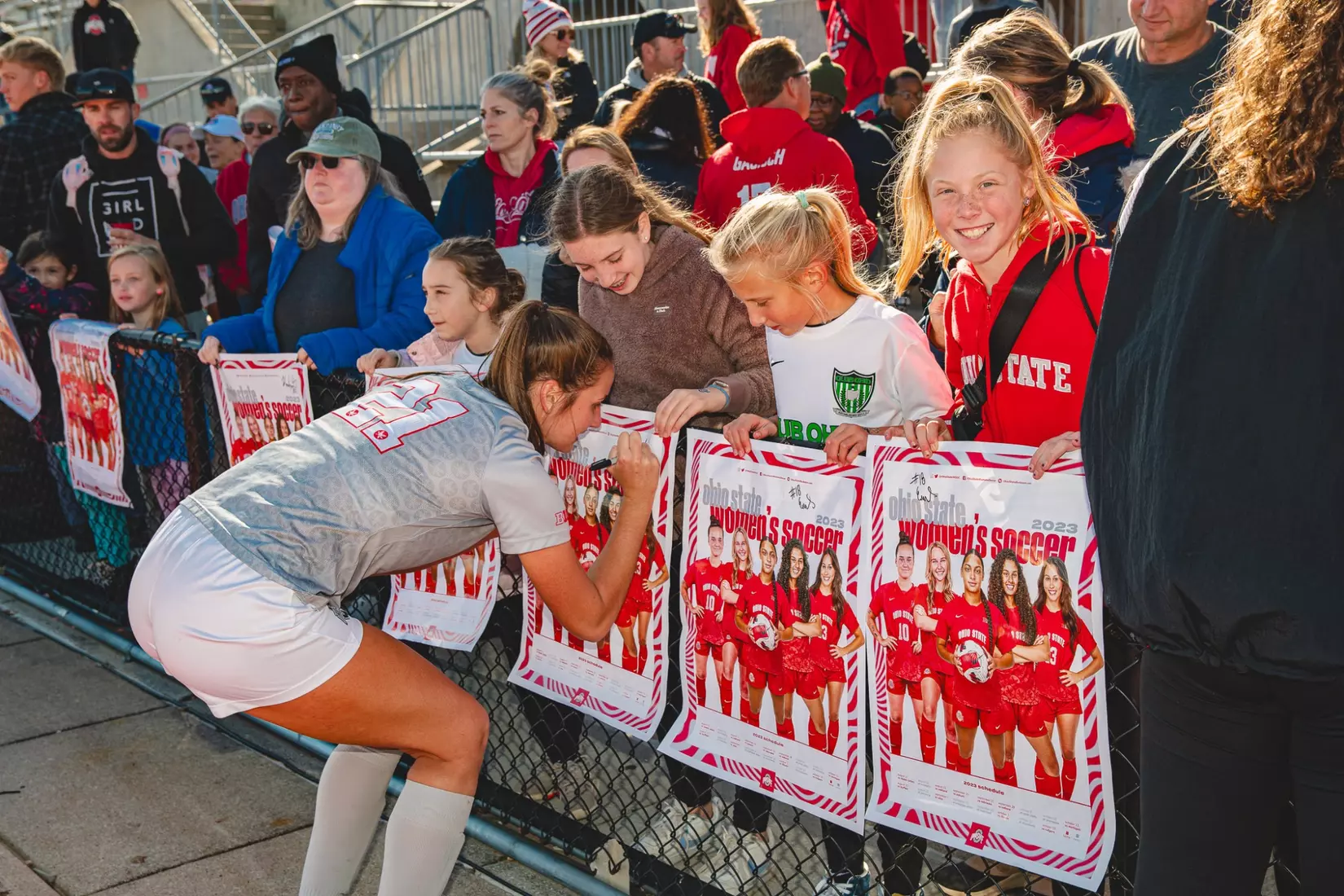 Ohio State Women's Soccer vs Michigan 10/22/23