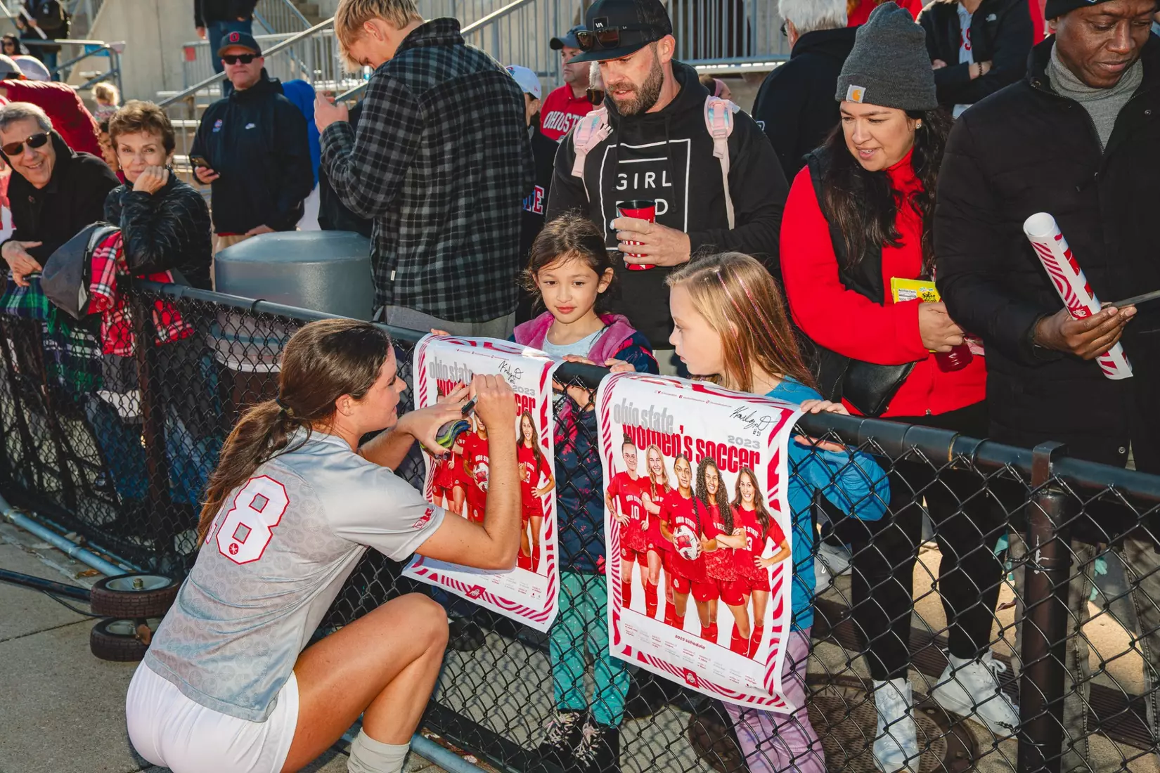 Ohio State Women's Soccer vs Michigan 10/22/23