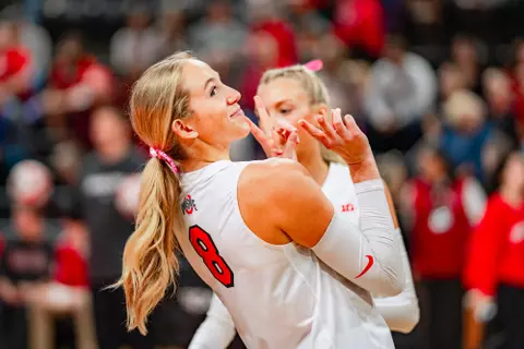 Ohio State Women's Volleyball vs Northwestern 10/25/23