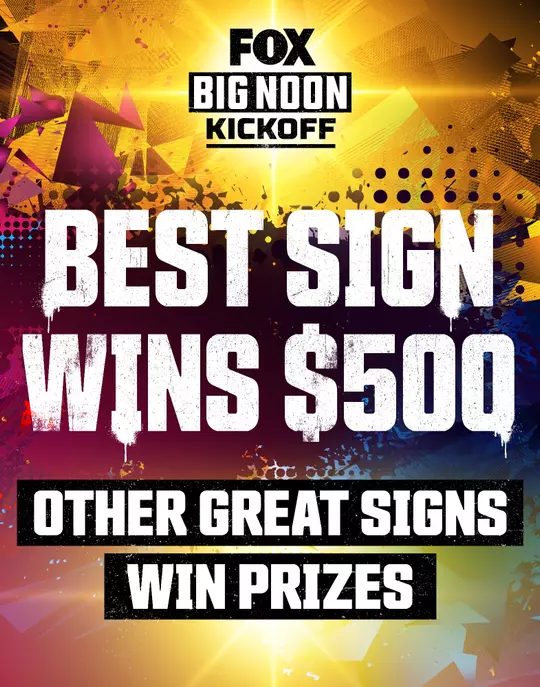 Big Noon Kickoff Graphic