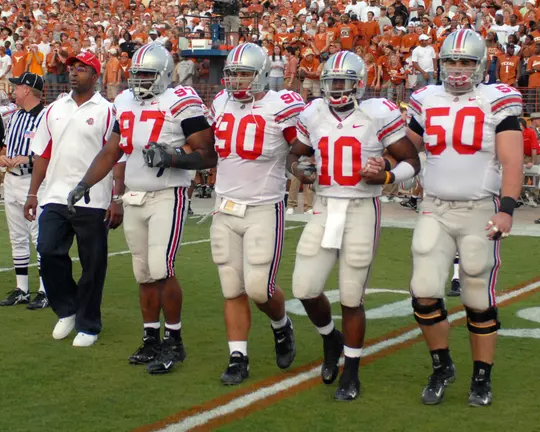 Captains Group Photo- OSU v. Texas