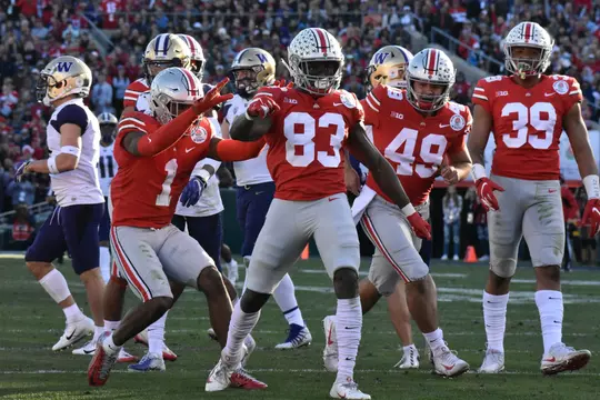 Ohio State Football at Rose Bowl 1/1/19