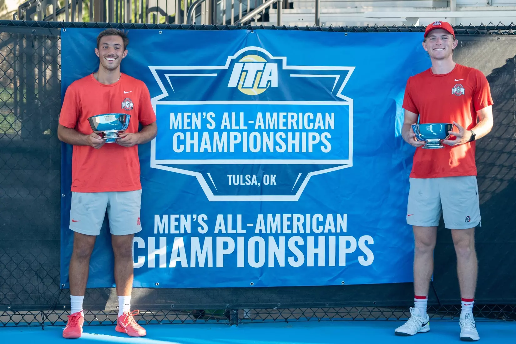 JJ Tracy and Robert Cash win the ITA All-American Doubles Championship