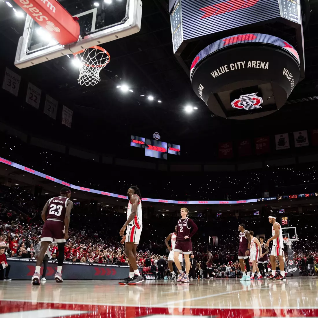 Ohio State Men’s Basketball vs Texas A&M on Friday Nov.10