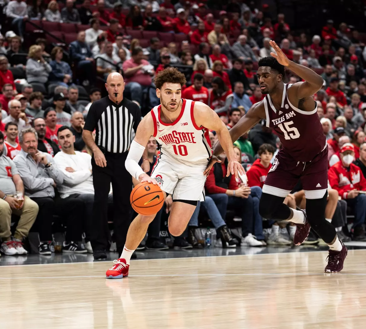 Ohio State Men’s Basketball vs Texas A&M on Friday Nov.10