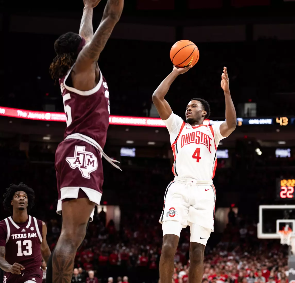 Ohio State Men’s Basketball vs Texas A&M on Friday Nov.10