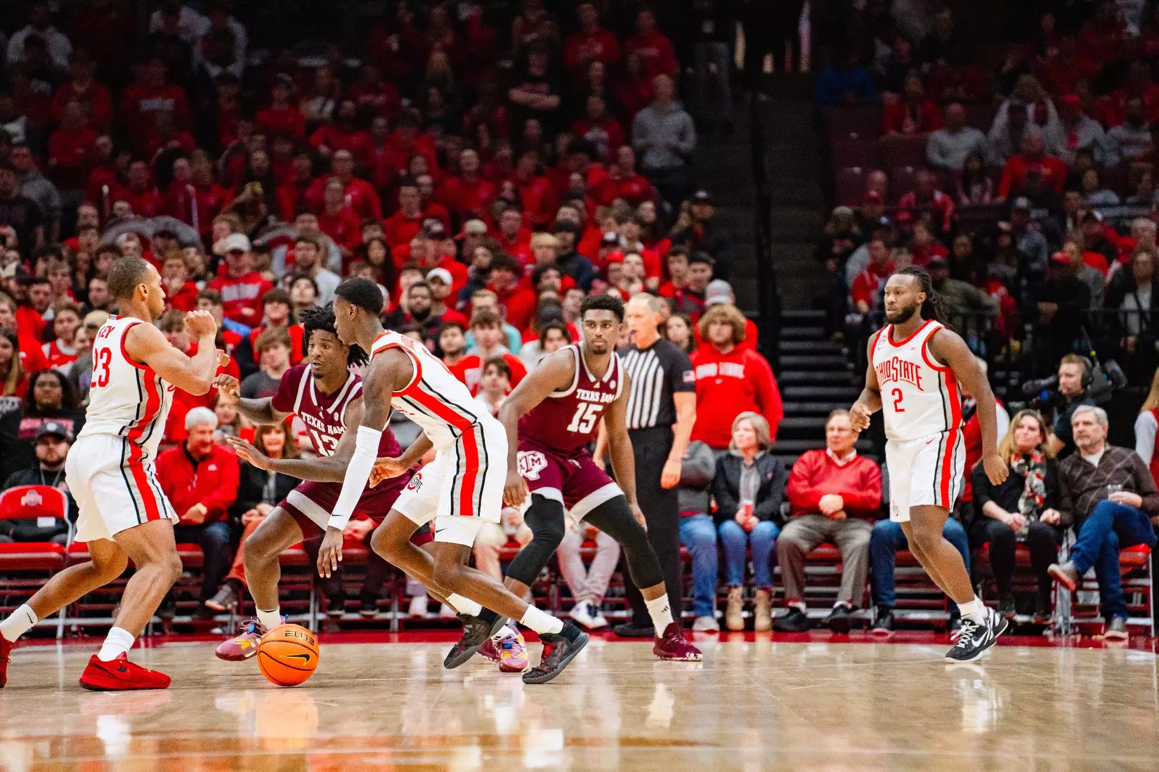 Ohio State Men’s Basketball vs Texas A&M on Friday Nov.10