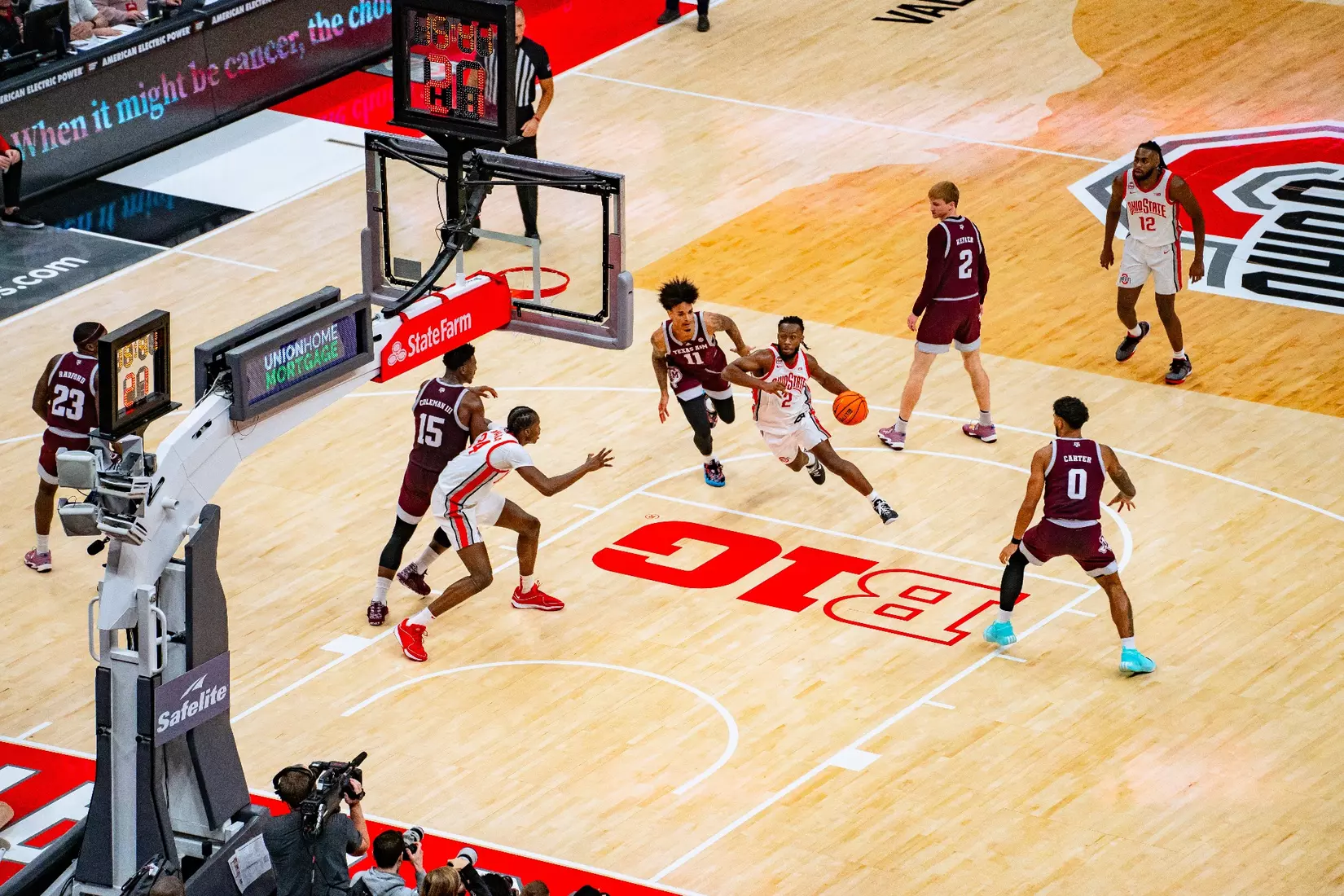 Ohio State Men’s Basketball vs Texas A&M on Friday Nov.10