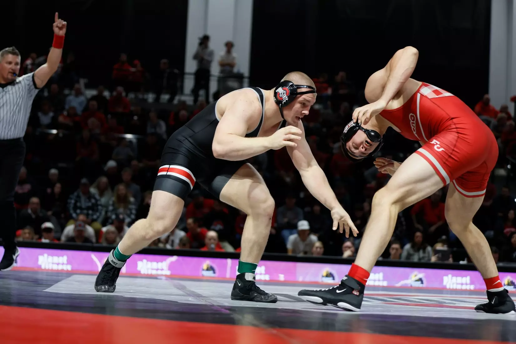 Ohio State wrestling vs. Edinboro Sunday, Nov. 12, 2023, in Columbus, Ohio. (Photo/Jay LaPrete)