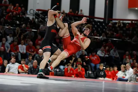 Ohio State wrestling vs. Edinboro Sunday, Nov. 12, 2023, in Columbus, Ohio. (Photo/Jay LaPrete)