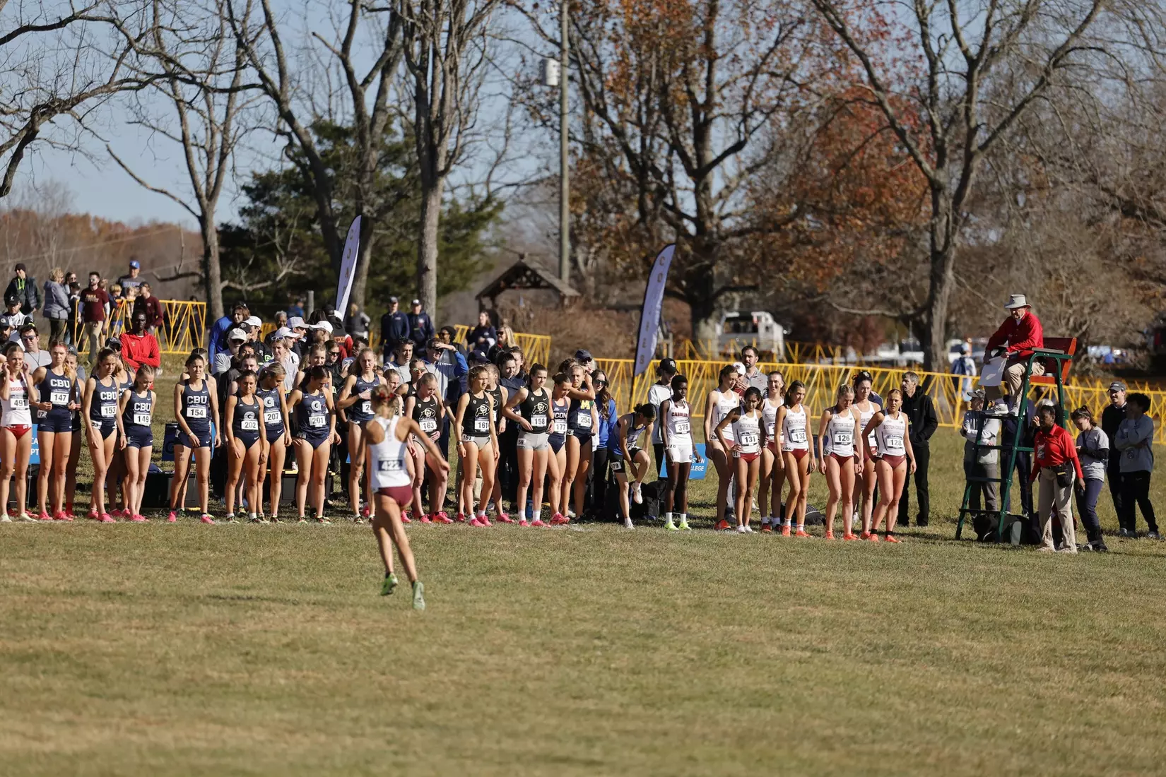 The Ohio State University cross country team compete at the 2023 NCAA Championships. November 18th, 2023 (Photo by: Walt Middleton Photography)